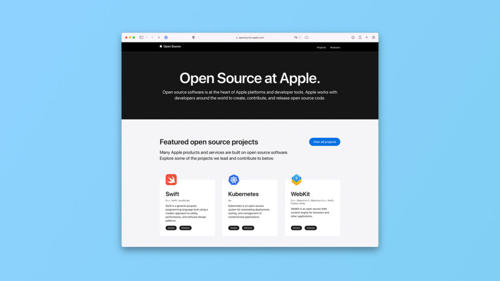 Apple Open Source