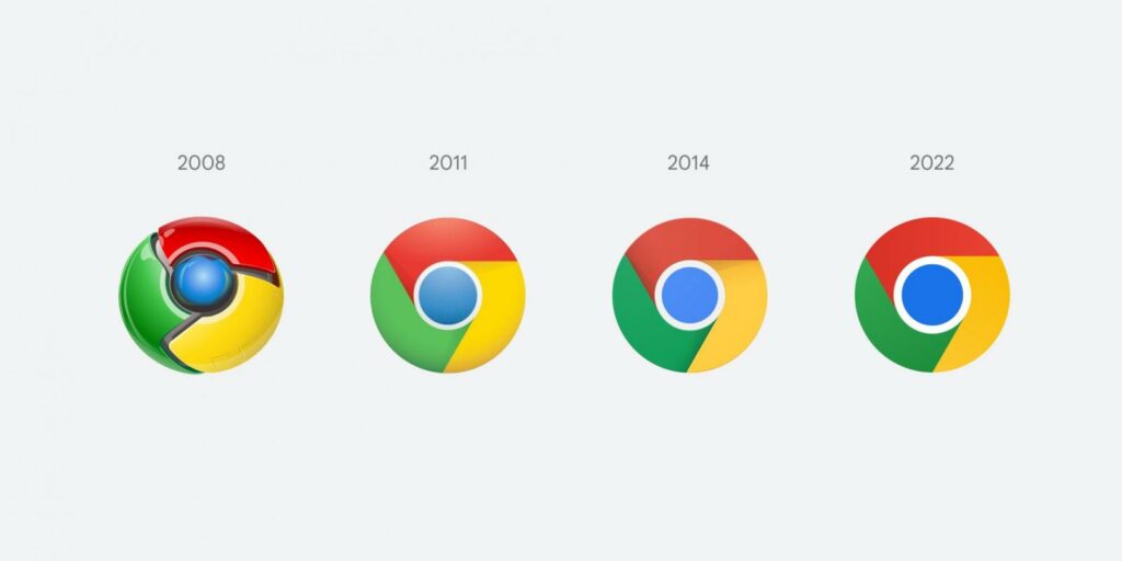 chrome logo changes