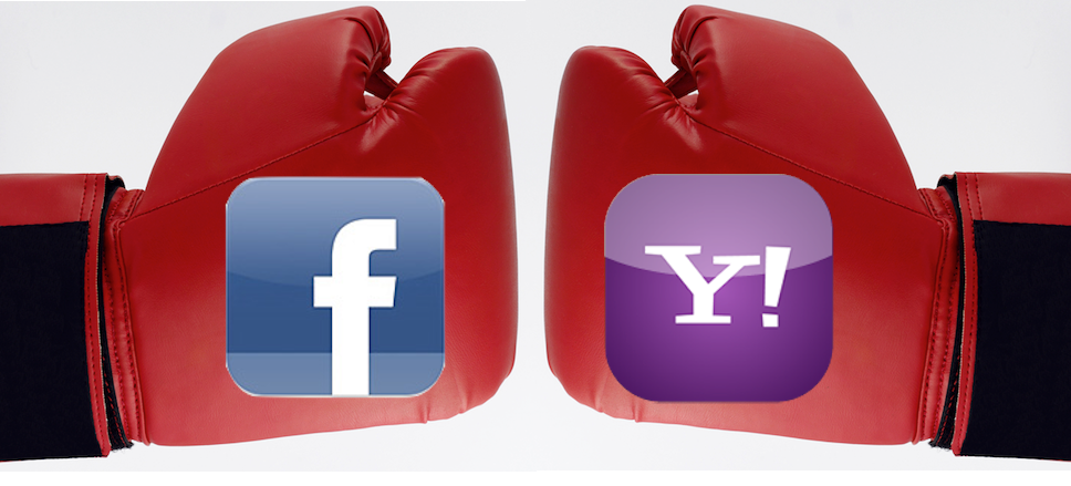 facebook vs yahoo boxing logo