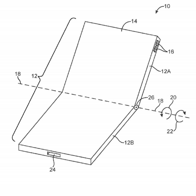 Apple Patent For Foldable Phone