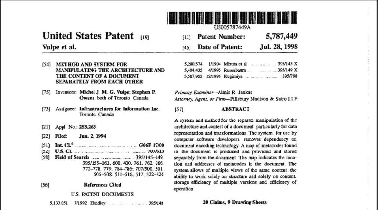 Is Microsoft Word Patented?